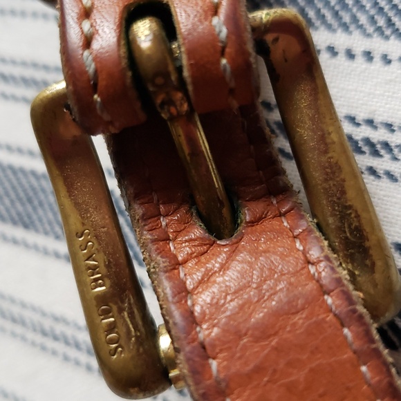 Dooney & Bourke All Weather Leather Crossbody Strap 80s - Picture 6 of 6